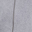 Veste effet boule gris clair femme