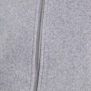 veste effet boule gris clair femme Veste effet boule gris clair femme