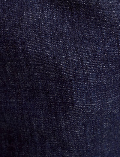 Jeans chino avec ceinture denim brut femme