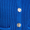 Gilet sans manches bleu electrique femme