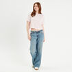 T-shirt manches courtes rose femme