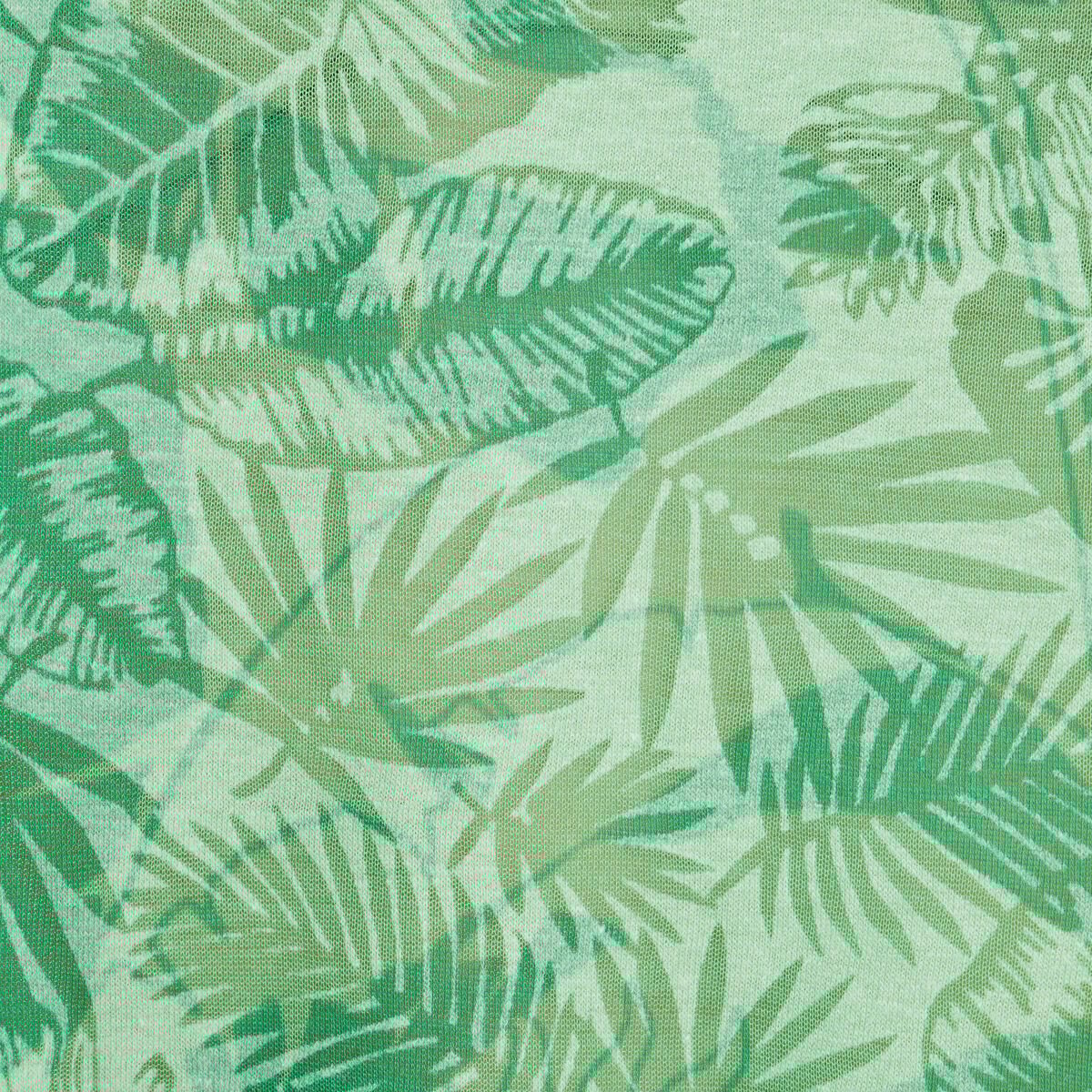 T-shirt manches courtes vert femme