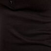 Polo manches courtes noir femme