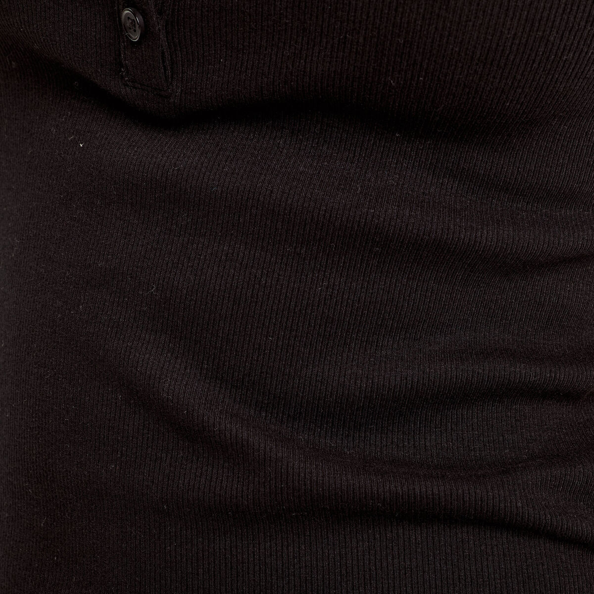 Polo manches courtes noir femme