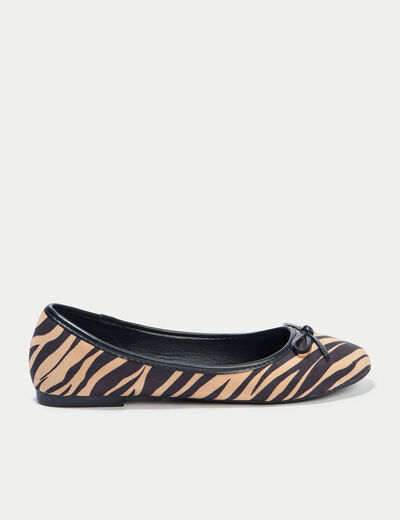 Ballerines marron femme