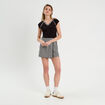 T-shirt manches courtes noir femme