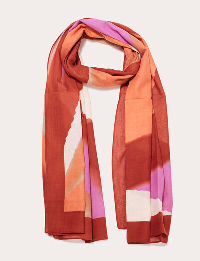 Foulard blanc femme
