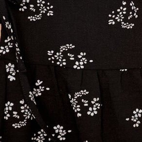 Blouse noeuds devant noir femme