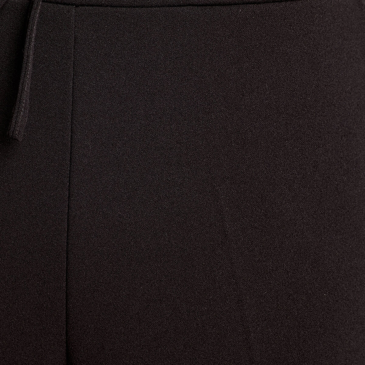 Pantalon large style jogging noir femme