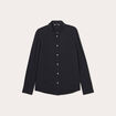 Chemise manches longues noir femme