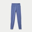 Legging taille haute activewear bleu fonc&eacute; femme