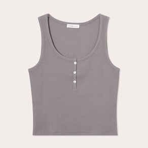 Débardeur sans manches gris foncé femme