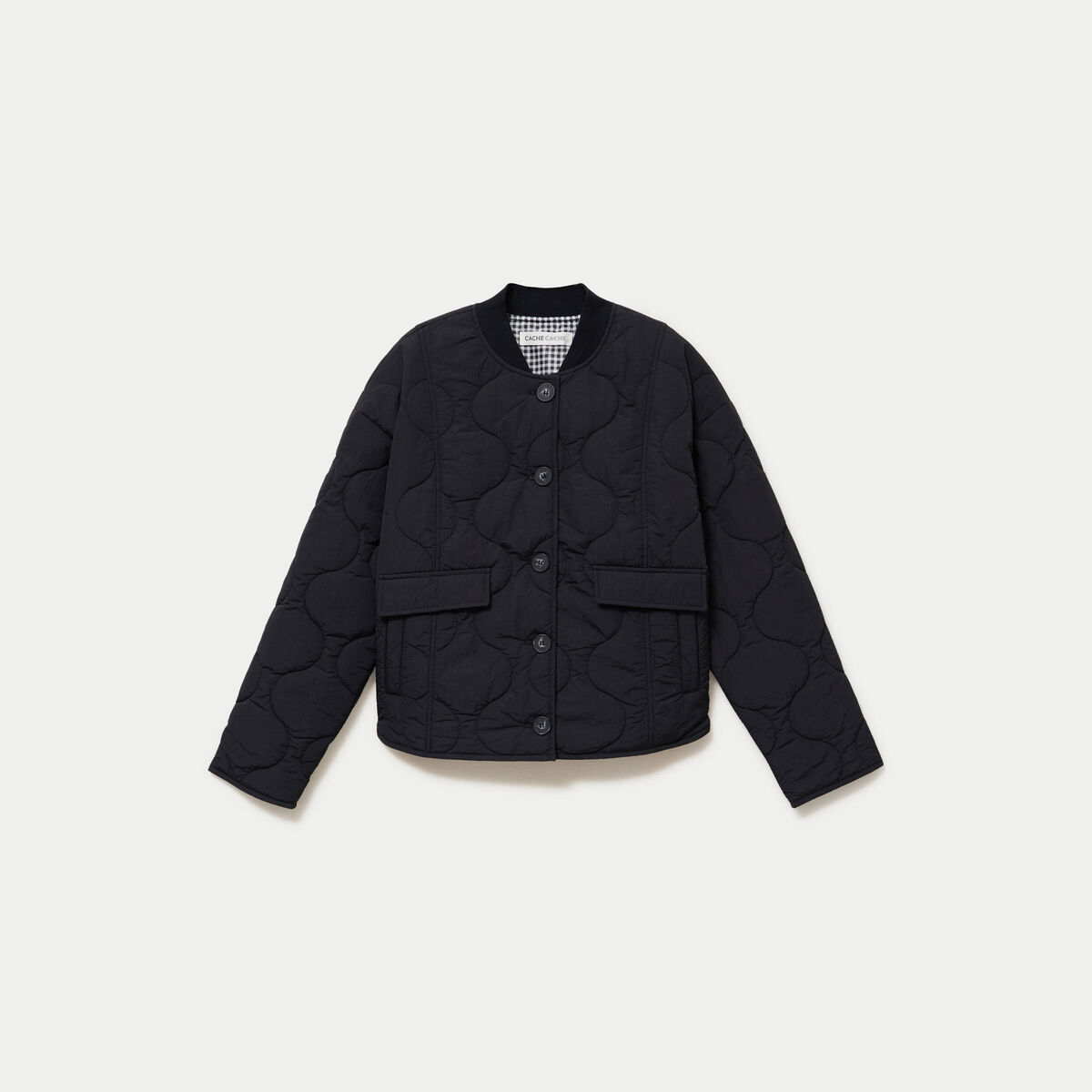 Veste ample manches longues noir femme