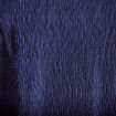 Blouse col v manches courtes dentelle bleu marine femme