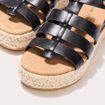Sandales plateformes noir femme