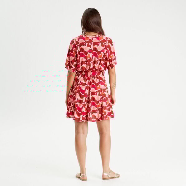 robe chemise evasee fluide rose femme Robe chemise évasée fluide rose femme