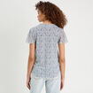 Blouse Fanny - manches courtes blanc femme