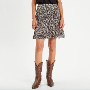 jupe evasee taille elastiquee noir femme Jupe évasée taille élastiquée noir femme