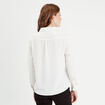 Chemise manches longues ecru femme