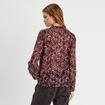 Blouse manches longues noir femme