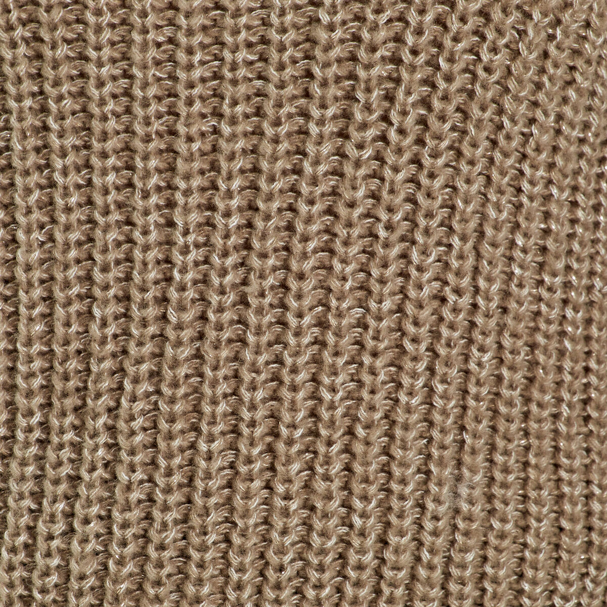 Pull avec col roulé vert kaki femme