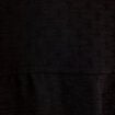 Blouse droite manches longues noir femme