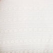 Jupe longue droite en dentelle ecru femme