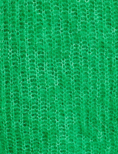 Gilet manches longues vert femme
