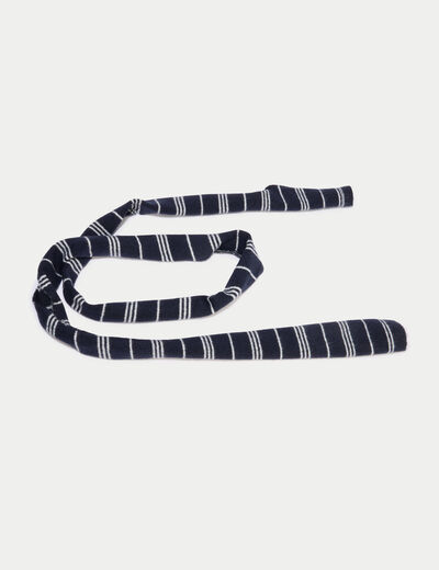 &Eacute;charpe bleu marine femme