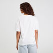 T-shirt manches courtes blanc femme