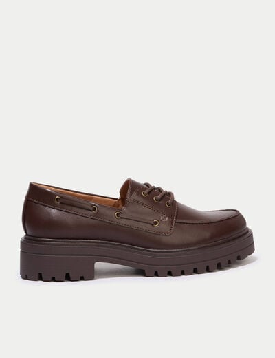 Chaussures marron femme