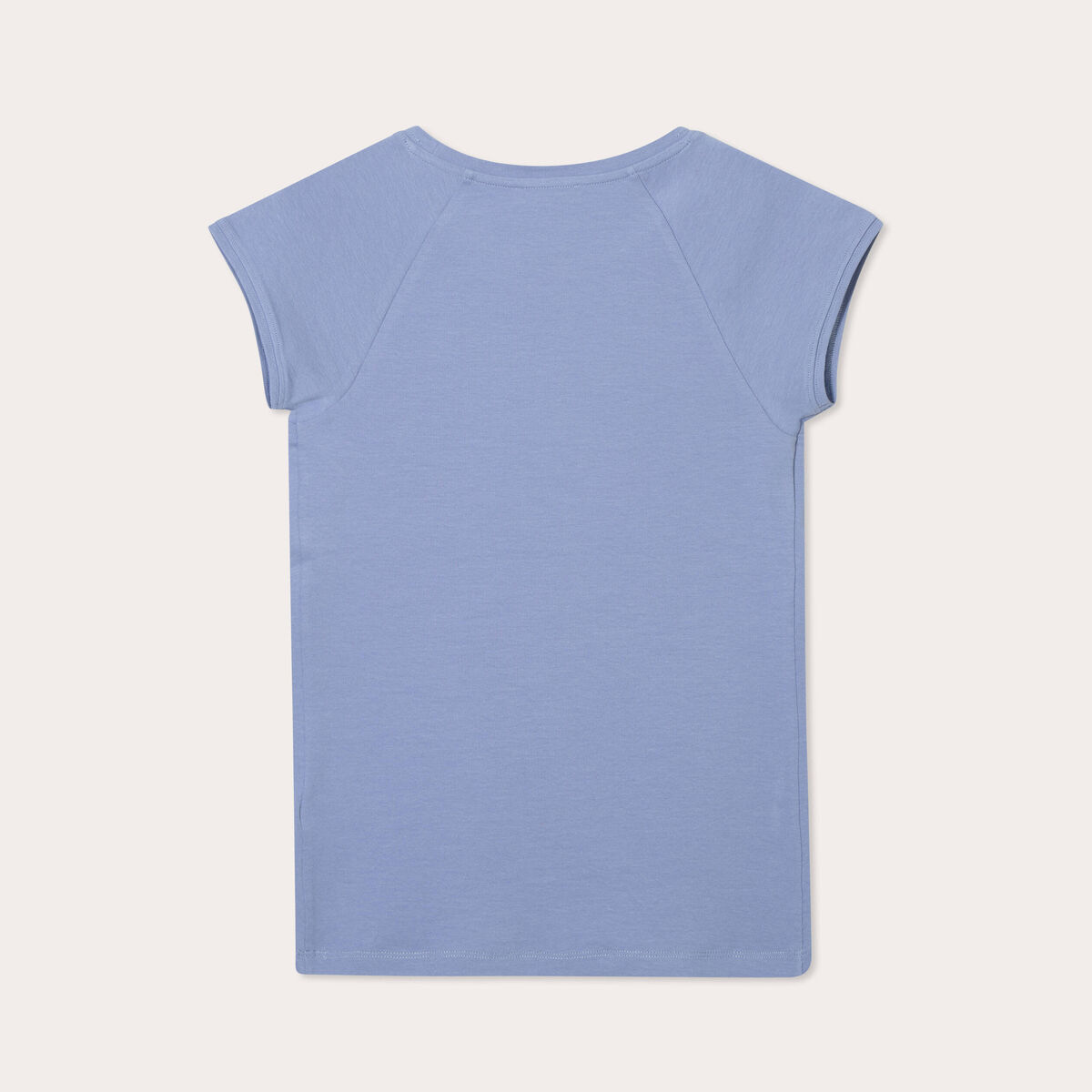 T-shirt manches courtes bleu gris femme