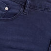 Pantacourt bleu marine femme