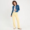 Veste en jean denim stone femme