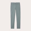 Jeans slim 5 poches vert foncé femme