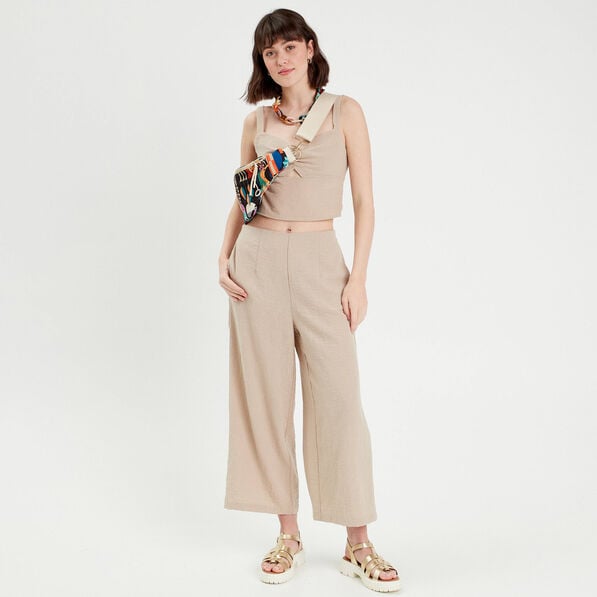 bustier bretelles fines beige femme Bustier bretelles fines beige femme