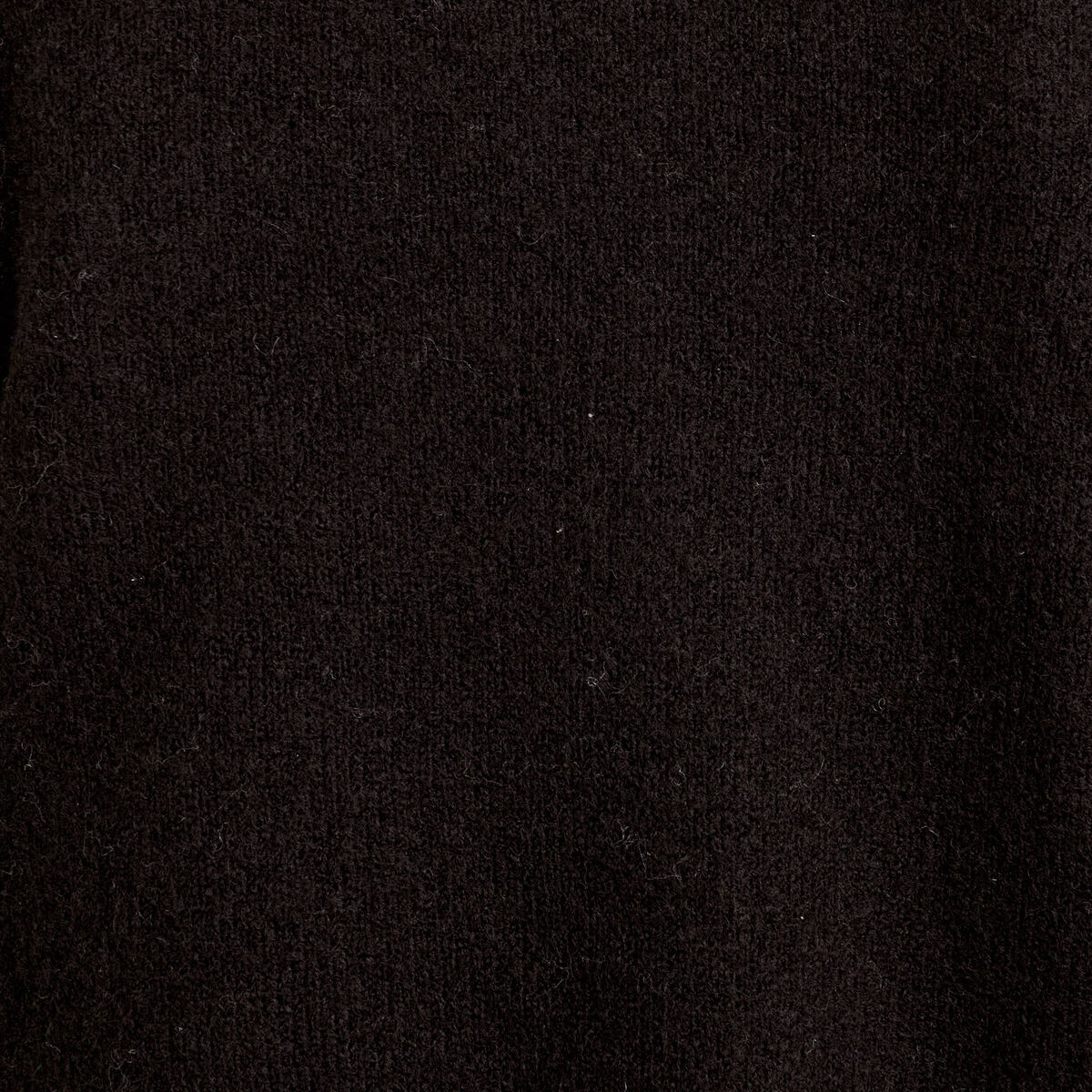 Gilet boutonné manches longues noir femme