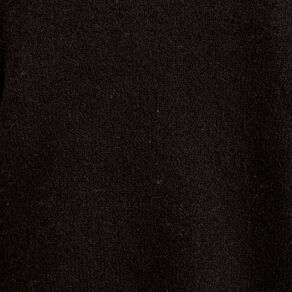 Gilet boutonné manches longues noir femme