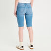 Bermuda skinny en jean denim double stone femme