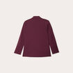 Blazer droit prune femme
