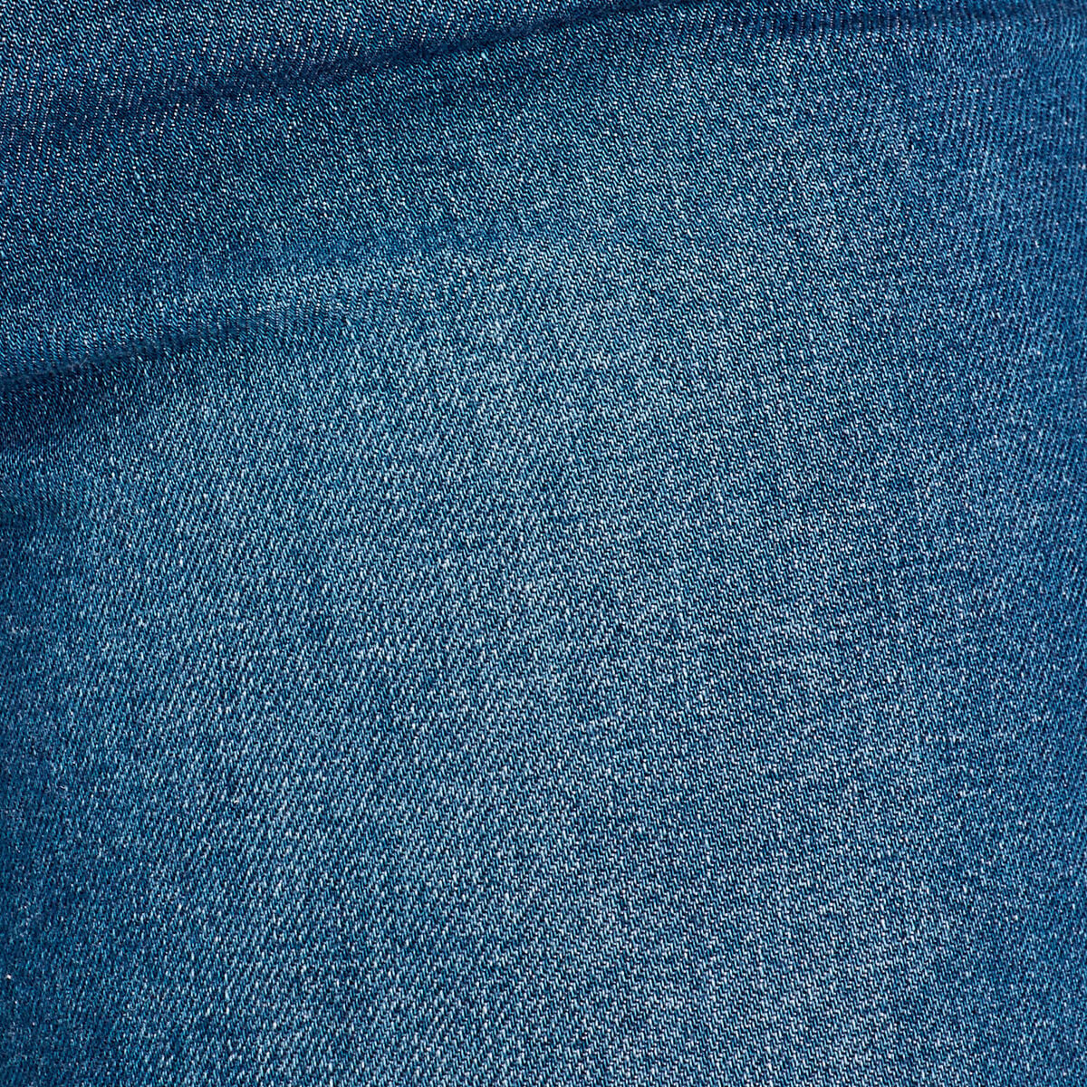 Bermuda slim en jean denim stone femme