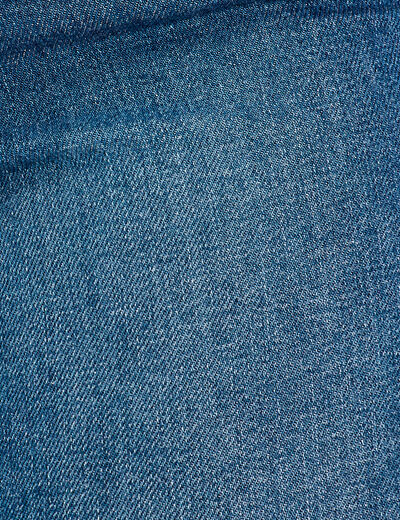 Bermuda slim en jean denim stone femme