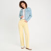 Veste en jean denim bleach femme