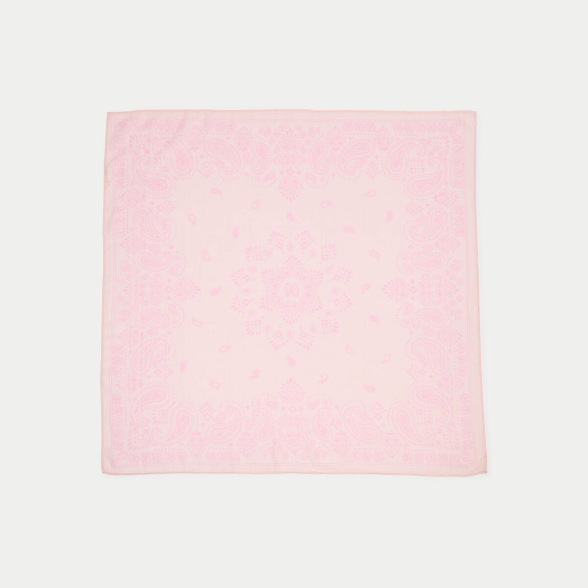 Foulard rose clair femme
