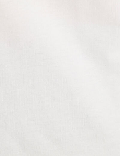 T-shirt manches courtes blanc femme