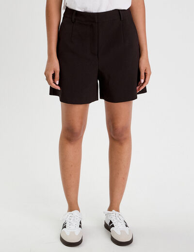 Short regular noir femme