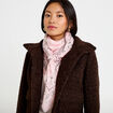 Foulard rose femme