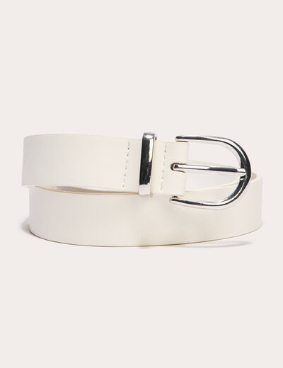 Ceinture ecru femme