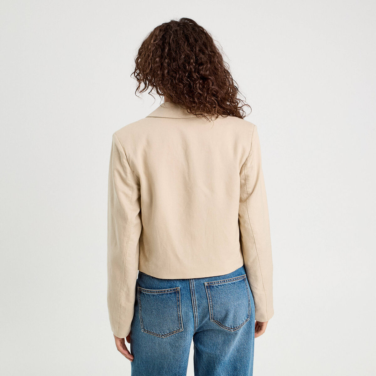 Veste Femme Esprit Taille S - Noire, Doublure Polyester, Très Bon état (légère Trace)