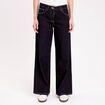 Jean wide leg taille standard denim brut femme